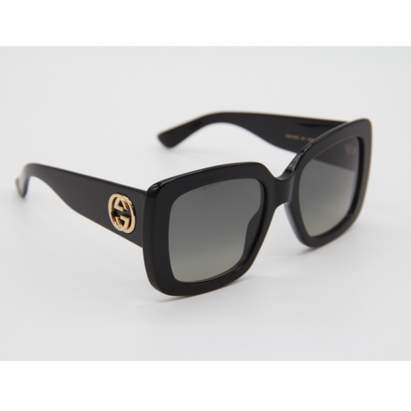 NEW GG0141SN 001 SUNGLASSES GUCCI GG0141SN BLACK SQUARE FRAME EYEWEAR GUCCI - Picture 10 of 13
